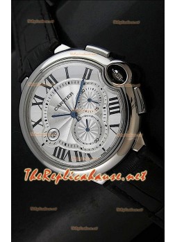 Ballon De Cartier Swiss Replica Watch - Automatic 42MM in White Dial