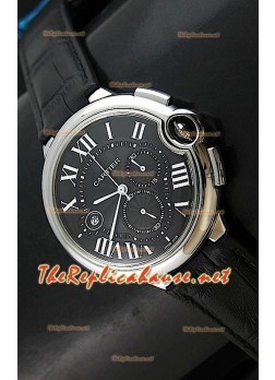 Ballon De Cartier Swiss Replica Watch - Automatic 42MM in Black Dial