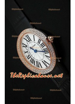 Cartier Baignoire Ladies Replica Watch in Rose Gold 
