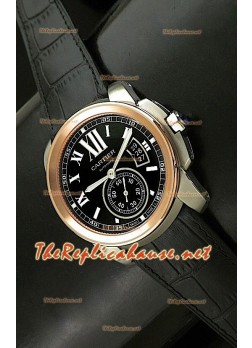 Swiss Calibre De Cartier Replica Watch- 1:1 Ultimate Mirror Replica Watch