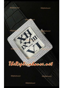 Franck Muller Infinity Ladies Replica Watch with Diamonds Bezel