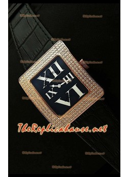 Franck Muller Infinity Ladies Replica Watch in Rose Gold Roman Hour Numerals