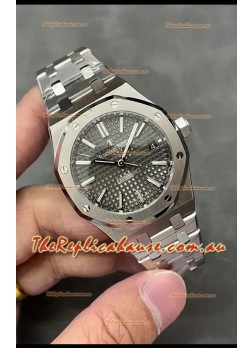 Audemars Piguet Royal Oak 37MM Grey Dial 904L Steel Watch in 3120 Movement - 1:1 Mirror Replica