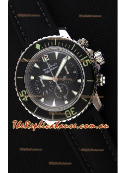Blancpain Blancpain Fifty Fathoms Chronograph Flyback Black 1:1 Mirror Replica Watch
