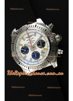 Breitling Chronomat Airborne White Dial 1:1 Mirror Replica Watch 