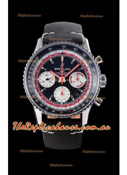 Breitling Navitimer 1 B01 Chronograph SWISSAIR Edition 43MM - 904L 1:1 Mirror Replica Timepiece 