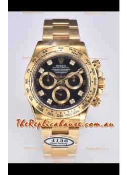 Rolex Cosmograph Daytona M116508-0016 Yellow Gold Original Cal.4130 Movement - 904L Steel Watch