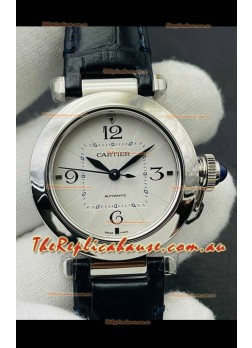 Pasha De Cartier Swiss Automatic 1:1 Mirror Quality 35MM Replica Watch 