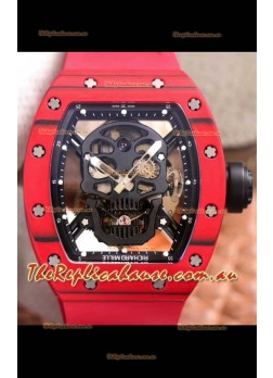 Richard Mille RM052-1 Tourbillon in RED Ceramic Casing - 1:1 Mirror Quality 