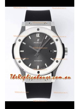 Hublot Classic Fusion Steel Grey Dial 42MM Swiss Replica Watch 1:1 Mirror Quality