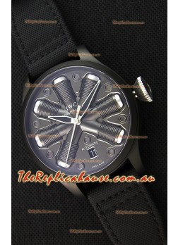 IWC Pilot Top Gun Concept Edition Replica Watch in PVD Coated Case 45.5MM