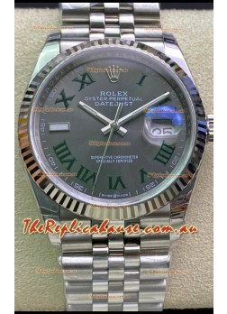 Rolex Datejust Wimbledon Cal.3235 Movement Swiss Watch - Ultimate 904L Steel 36MM