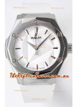 Hublot Classic Fusion Orlinski King 40MM Edition White Dial Swiss Replica Watch