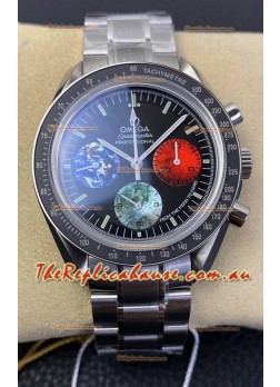 Omega Speedmaster Moon to Mars Edition Chronograph 42MM Black Dial  1:1 Mirror Replica Watch