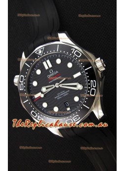 Omega Seamaster 300M Co-Axial Master Chronometer BLACK Swiss 1:1 Mirror Replica Watch 