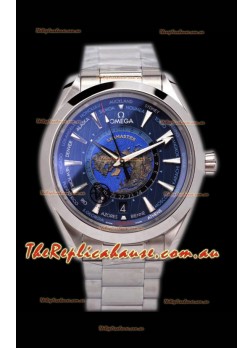Omega Seamaster Aqua Terra 150M GMT Worldtime Swiss Replica Timepiece 