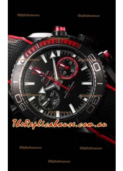 Omega Seamaster Planet Ocean Deep Black 600M Volvo Ocean Race 1:1 Mirror Timepiece 