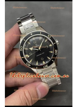Omega Seamaster 300 Black Dial  1:1 Mirror Swiss Replica Watch
