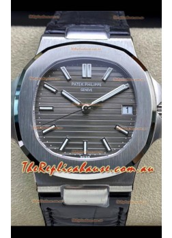 Patek Philippe Nautilus 5711G-001 904L Steel 2023 Updated Mirror Replica Watch - Grey Dial