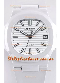 Patek Philippe Nautilus 5711 AET Remould White Edition Swiss Replica Watch 