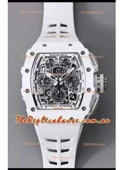 Richard Mille RM11-03 Titanium/White Ceramic 1:1 Mirror Quality Swiss Replica Watch