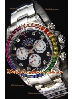 Rolex Cosmograph Daytona 116509 Stainless Steel 1:1 Mirror Cal.4130 Movement - Ultimate 904L Steel Watch