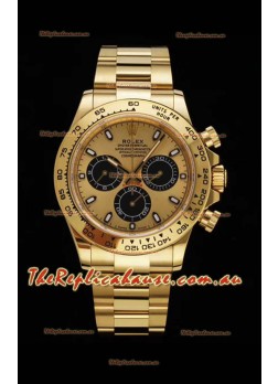 Rolex Daytona 116508 Yellow Gold Original Cal.4130 Movement - 1:1 Mirror 904L Steel Timepiece