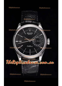Rolex Cellini Date Ref#50519 Replica 1:1 Mirror 904L Steel Timepiece Black Dial