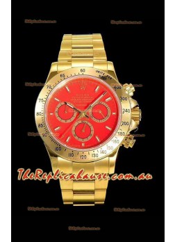 Rolex Daytona 116508 Yellow Gold Original Cal.4130 Movement - 1:1 Mirror 904L Steel Timepiece