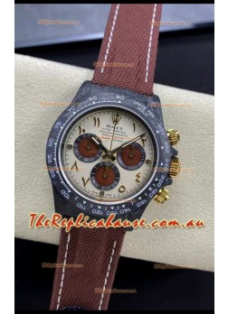 Rolex Daytona DiW Desert Eagle Arabic Edition Watch - Forged Cabon Casing 1:1 Mirror Replica