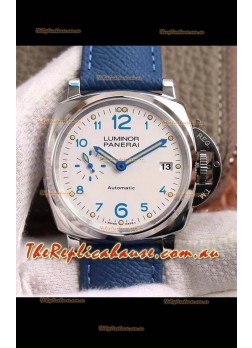 Panerai Luminor DUE PAM906 Edition 1:1 Mirror Swiss Replica Watch in Steel Casing 42MM