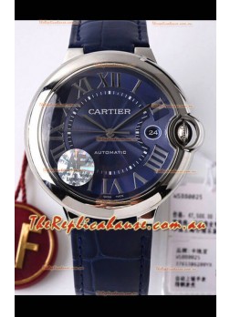 Ballon De Cartier Swiss Automatic 1:1 Mirror Quality 33MM in Stainless Steel Casing 