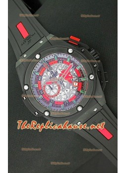 Hublot Big Bang King Power Manchester United Japanese Watch in PVD
