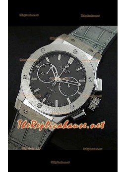 Hublot Classic Fusion Swiss Watch Grey Dial/Strap Watch