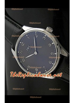 IWC Manual Winding Watch in Black Dial 