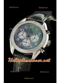 Omega Speedmaster Multicolor Pearl Dial Watch - 38MM