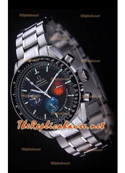 Omega Speedmaster Racing Michael Schumacher Colorful Sub Dials Watch