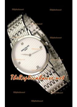 Patek Philippe Japanese Quartz Watch in Stainless Steel - 38MM