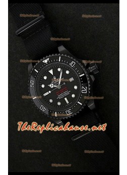 Rolex Sea Dweller Pro Hunter Jacques Piccard Edition NATO Swiss Watch 