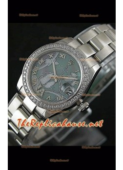 Rolex Datejust Ladies Japanese Watch in Steel Case 31MM
