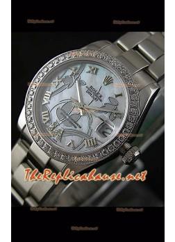 Rolex Datejust Ladies Swiss Watch in Steel Case 31MM