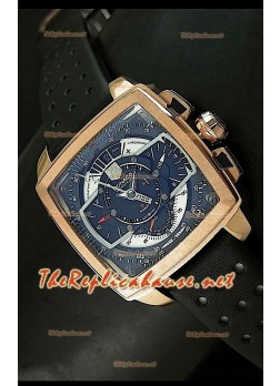 Tag Heuer Monaco Mikrograph Pink Gold Watch
