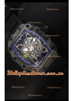 Richard Mille RM35-01 Rafael Nadal Edition Swiss Replica Watch in Blue Indexes