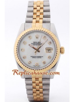 Rolex Datejust Wristwatch - Two Tone ROLX466