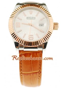 Rolex Datejust Leather Wristwatch - 40MM ROLX46