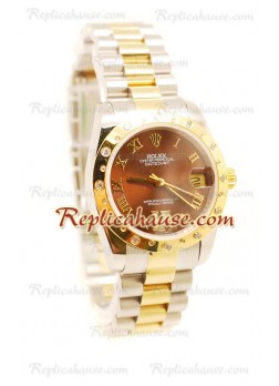 Rolex Date Just Mid-Sized Wristwatch ROLX313