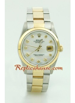 Rolex DateJust Wristwatch - Two Tone ROLX98