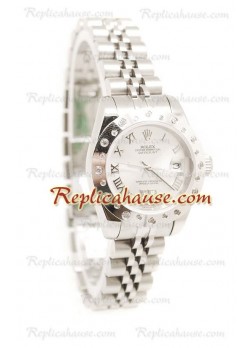 Rolex Datejust Silver Ladies Wristwatch ROLX385