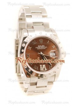 Rolex Datejust Silver Wristwatch ROLX406