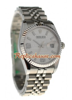 Rolex Datejust Silver Wristwatch ROLX404